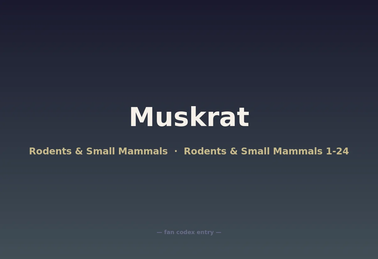 Muskrat