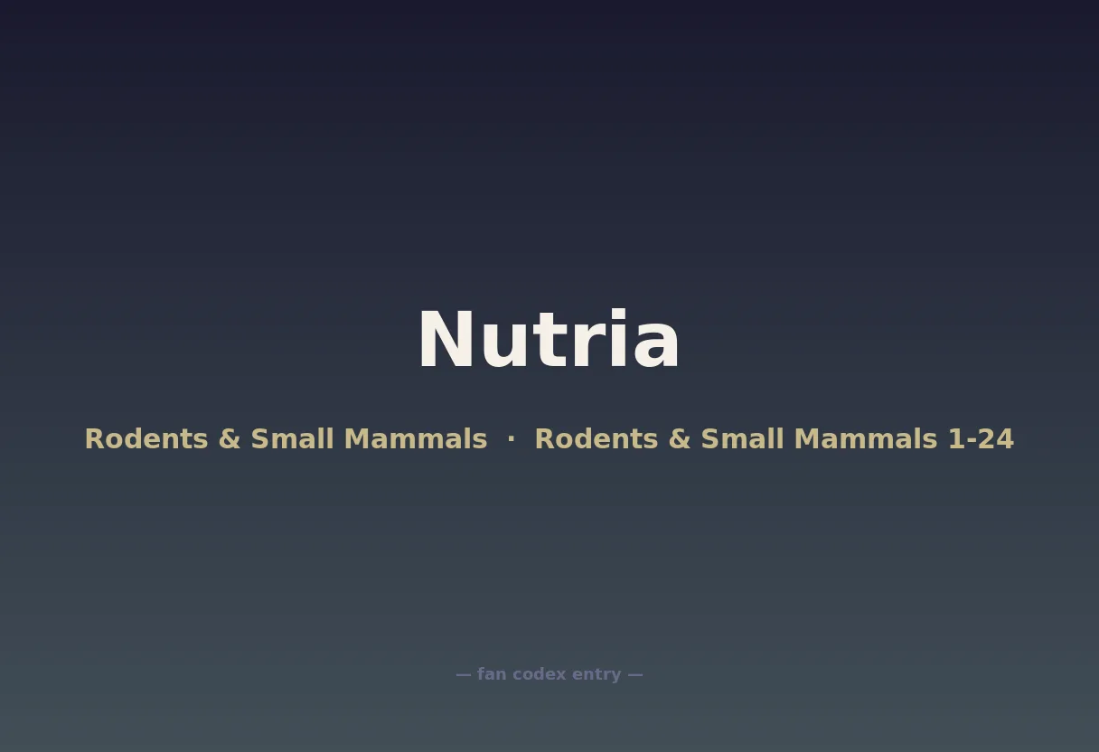 Nutria