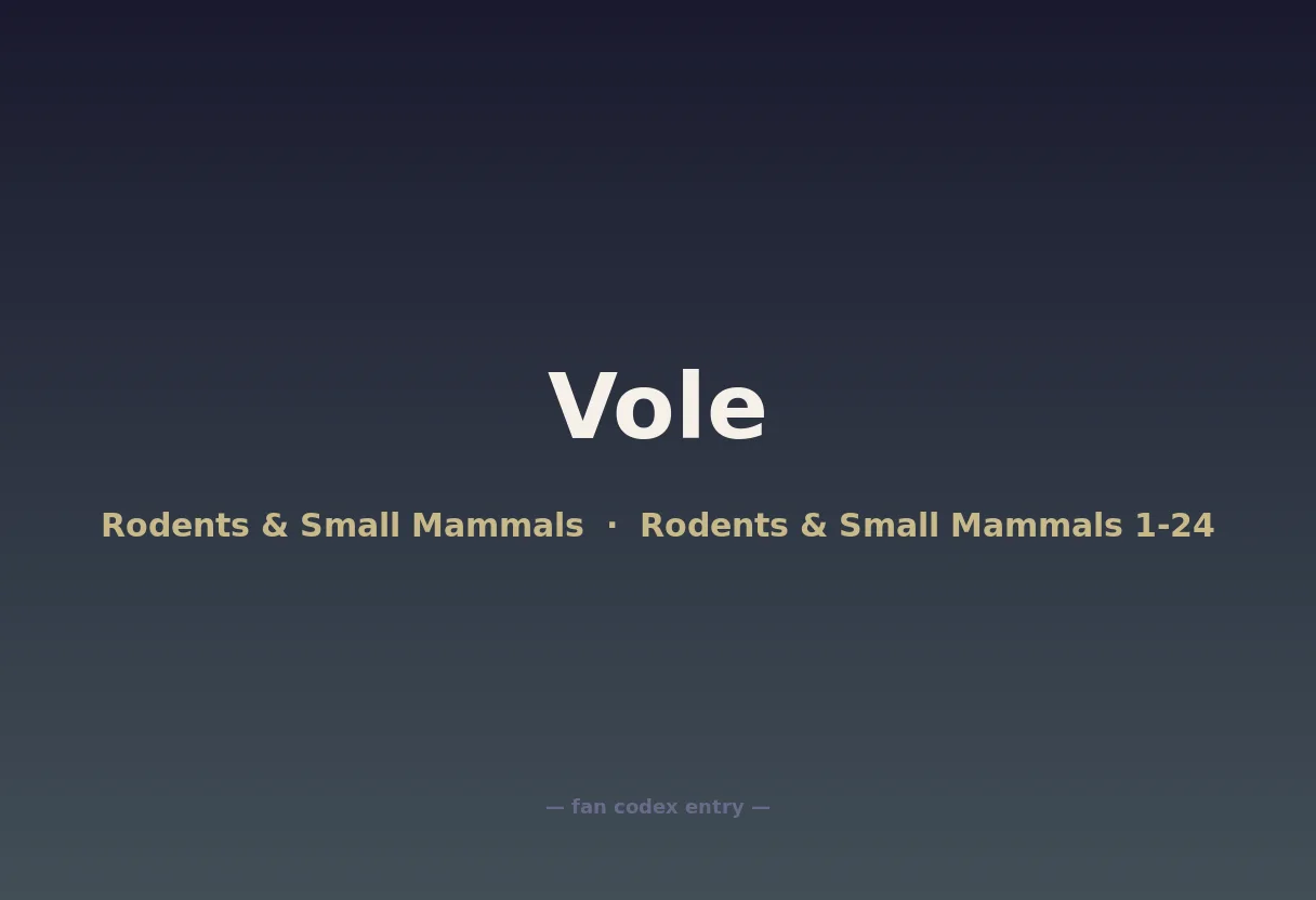 Vole