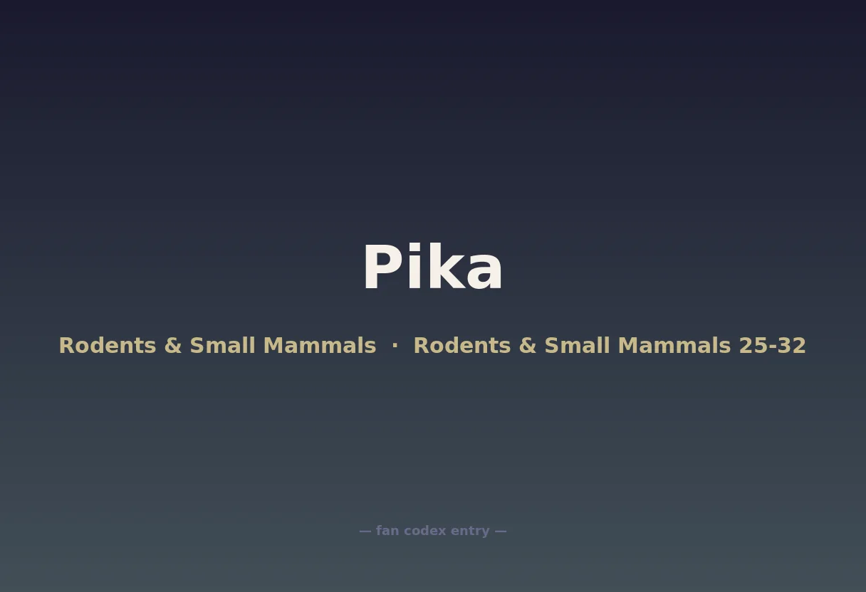 Pika